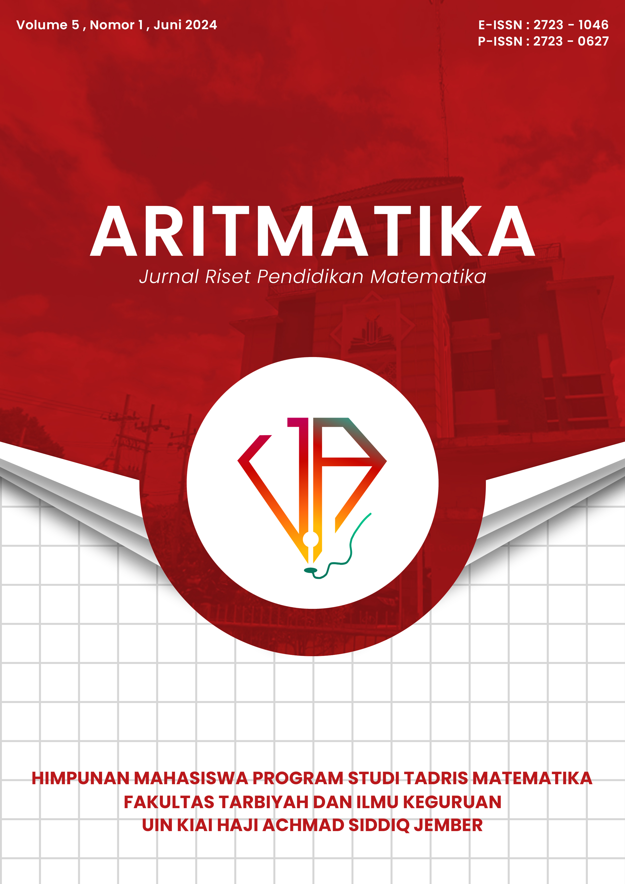 					View Vol. 5 No. 1 (2024): ARITMATIKA: Jurnal Riset Pendidikan Matematika
				